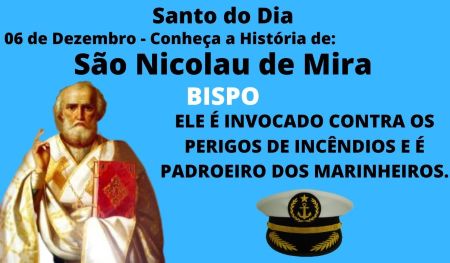 São Nicolau de Mira, o padroeiro dos marinheiros