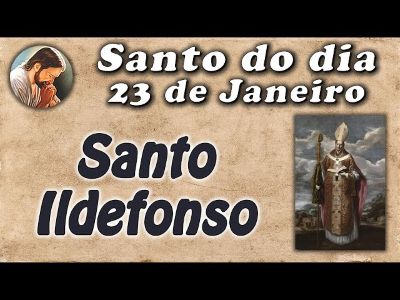 Santo Ildefonso, o bispo dedicado à Virgem Maria