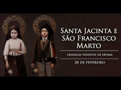 Santos Francisco e Jacinta Marto, videntes de Fátima